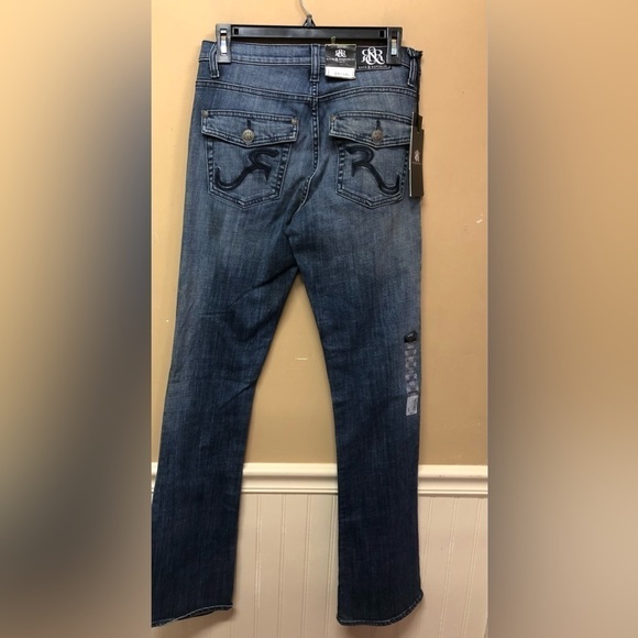 Rock & Republic Roxy Bootcut Flap Pockets Jeans Size 8 NWT - Picture 2 of 7